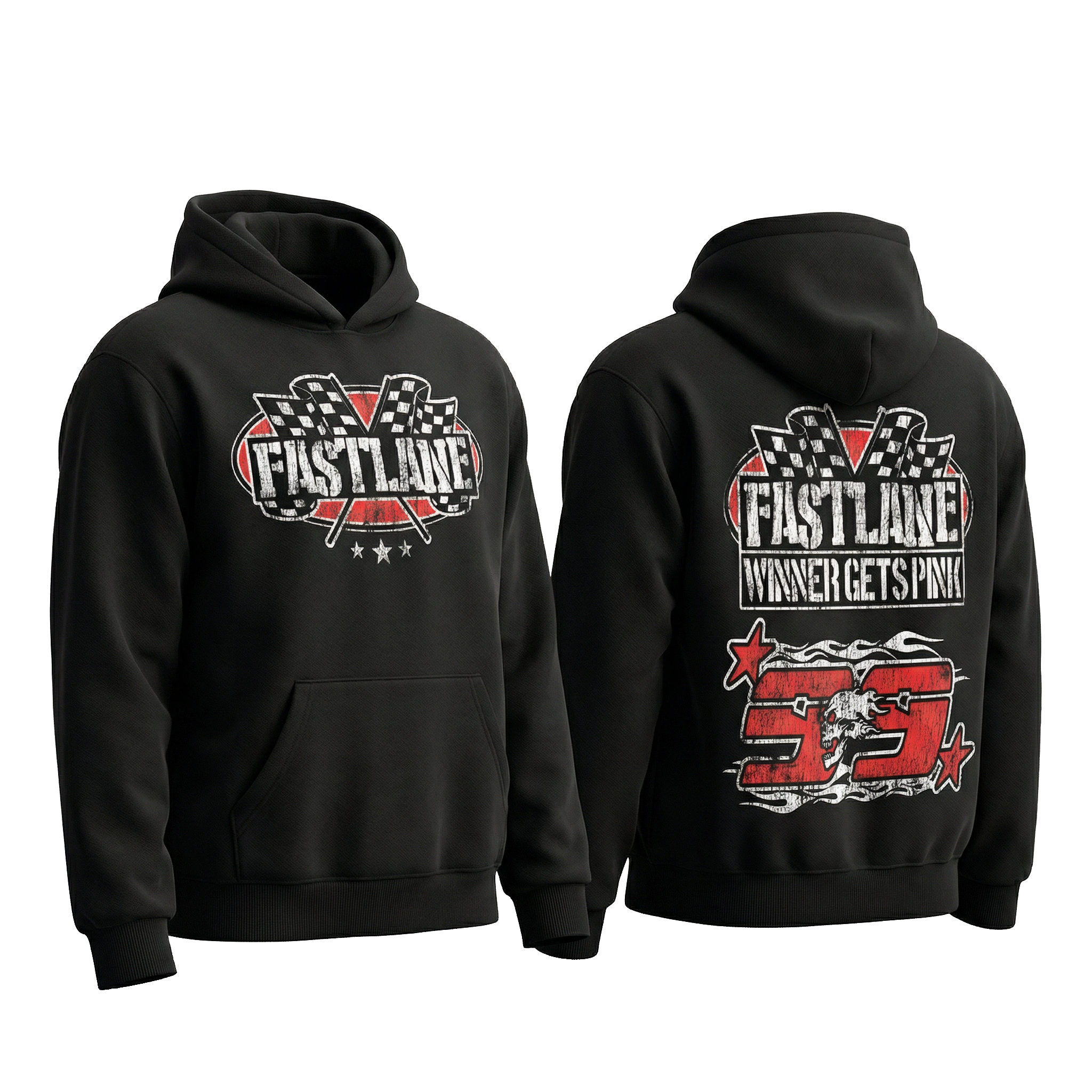 Fastlane Winner Get Pinks Hoodie